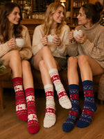 ChristmasSoles Crew Socks Combo Pack of 3