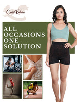 CrossKulture - SnatchShorts Seamless Tummy Control Shapewear Shorts black all occasion image