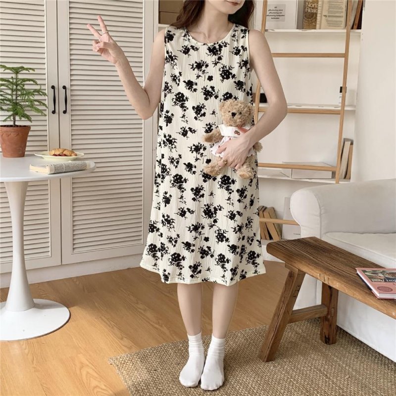 EasyEase Sleeveless Lounge Dress
