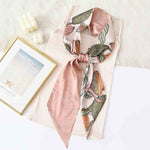 RibbonStory Satin Ribbon Scarf Peach