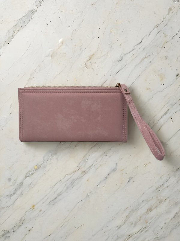 CrossKulture -SilkCarry lightweight long wallet back view