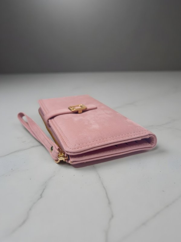 CrossKulture -SilkCarry lightweight long wallet side view