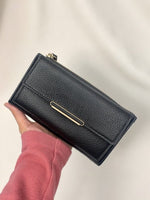 CrossKulture -TimelessCarry lightweight long wallet front view in model hand