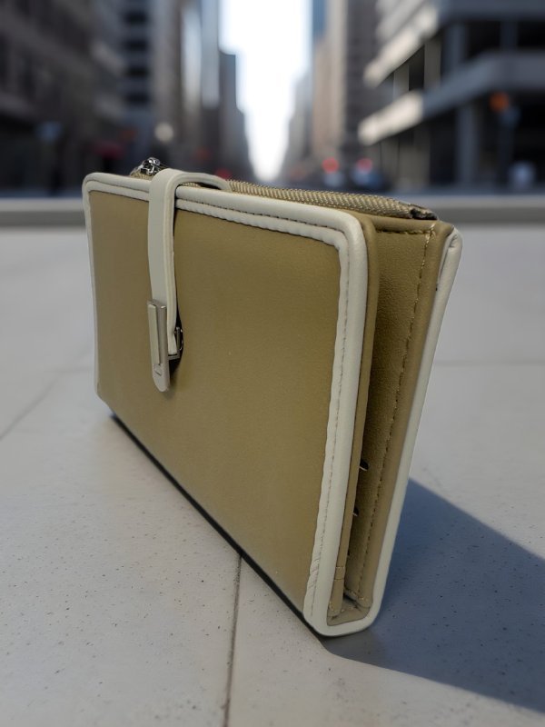 CrossKulture - OrganicCarry lightweight long wallet side view