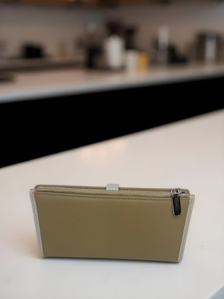 CrossKulture - OrganicCarry lightweight long wallet back view