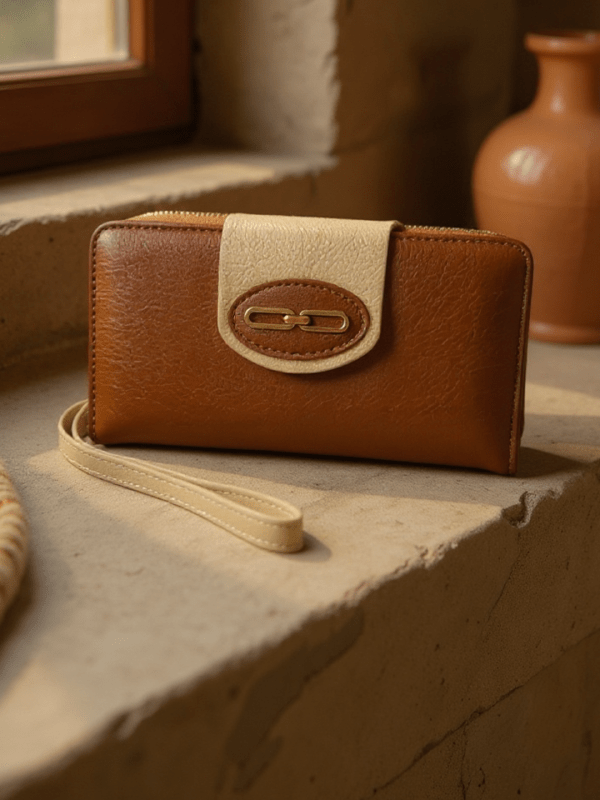 CrossKulture - DashingCarry lightweight long wallet front view