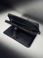 CrossKulture - RadiantCarry lightweight long wallet inner view showing zip compartment and storage pockets