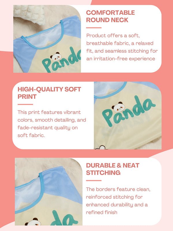 CrossKulture - SleepyPaws Printed Long Tees nightdress infographic image