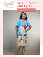 HelloKitty Printed Long Tees