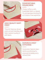 CrossKulture - LazyRoar Printed Long Tees nightdress infographic image