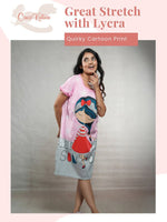 CrossKulture - FairyTales Printed Long Tees nightdress infographic image