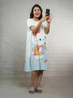 PlayfulKitty Printed Long Tees