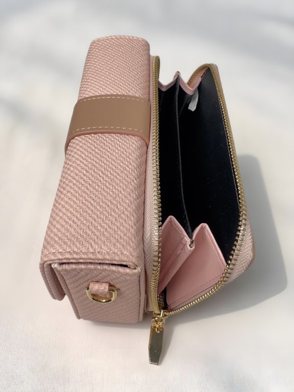 CrossKulture - MagicalSling lightweight sling bag open zip view