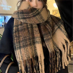 CrossKulture - WinterTouch lightweight acrylic wool scarf model view