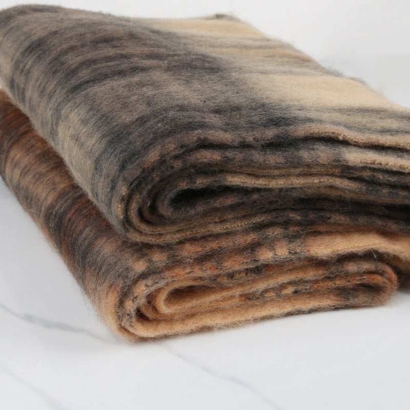 CrossKulture - WinterTouch lightweight acrylic wool scarf folded view