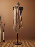 CrossKulture - SteamyBrew Paiseley pattern wool Scarf mannequin view
