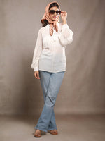 WovenLetters Herringbone Weave Small Square Scarf