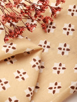 WovenElegance Herringbone Weave Small Square Scarf