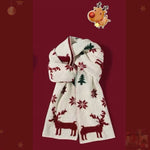 AHollyJollyChristmas Red Wool Christmas Scarf
