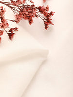 CrossKulture - WhiteDove Viscose Cotton Scarf White fabric view