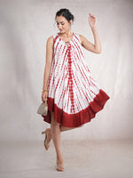 RubyWave - Tie-Dye Viscose Crepe Asymmetrical Dress
