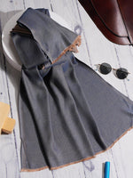 CrossKulture - DenimDriftwood Modal Reversible Stole Blue