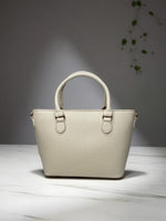 CrossKulture - BlissMagic lightweight white handbag back view