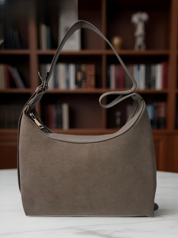 CrossKulture - BlissAllure lightweight grey handbag back view