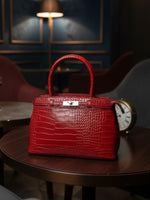 CrossKulture - BlissMode lightweight red handbag front view