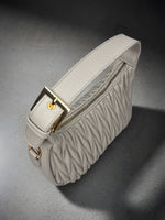 CrossKulture - BlissCalm grey lightweight handbag in upper view