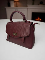 CrossKulture - BlissLite lightweight wine handbag front view
