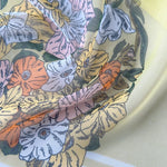 CrossKulture - SpringGale long chiffon scarf pattern detailing view