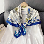 CrossKulture - RoyalGarden satin scarf knot style in hanger