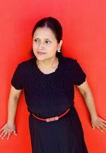 RedBand Red Women Metal Stretchable Belt