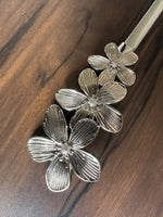 ChromeLoop Silver Women Metal Stretchable Belt