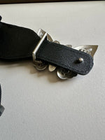 RichClasp Black Broad Elastic Women Belt