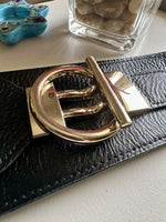 RegalClasp Black Broad Elastic Women Belt