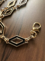 StatementBling Gold Women Metal Bling Belt