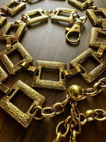 FlashBling Gold Women Metal Bling Belt
