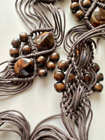 BohoThreads Cocoa Women Beads Belt