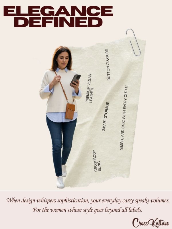 CrossKulture - NovaSling lightweight sling lifestyle view with features