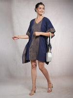 RegalRadiance - Women's Cotton Kaftan Dress (L-36")