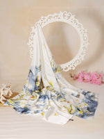 CrossKulture - CottonKiss Long Satin Scarf fabric view