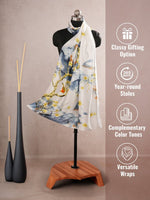 CrossKulture - CottonKiss Long Satin Scarf infographic image
