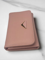 CrossKulture - BlushClutch lightweight clutch bag side view
