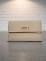 CrossKulture - ApricotClutch lightweight clutch bag front view