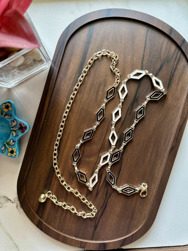 StatementBling Gold Women Metal Bling Belt