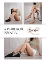 CrossKulture - SoleSnugglers Brown & Beige Crew Socks Combo Pack of 3 infographic image