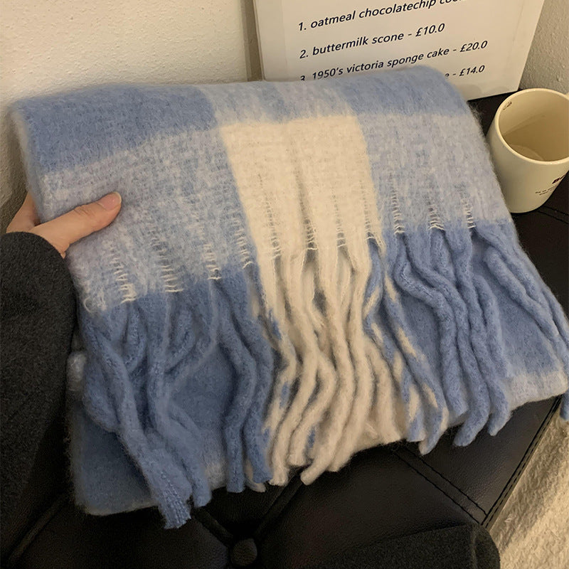 WarmVelvet Cashmere Muffler Scarf