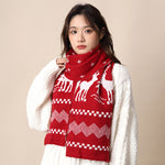 NoelGlow Xmas Theme Winter Scarf